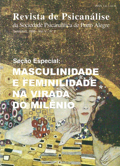 					Ver Vol. 5 Núm. 2 (1998): Numero 2 - Sección especial: Masculinidad y Feminidad en el cambio de milenio
				